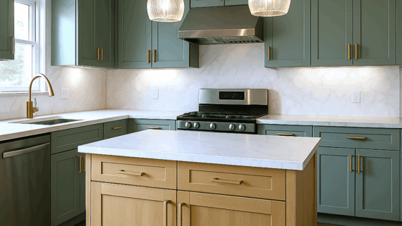 Stained Cabinets: A Top Kitchen and Bath Trend for 2025