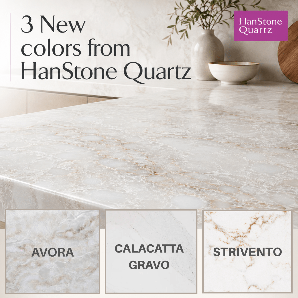 HANSTONE - WHAT'S NEW COLORS